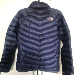 Navy Northface Puffer Jacket